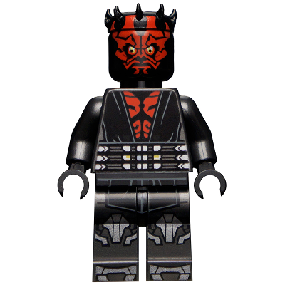 Darth Maul - Printed Legs with Silver Armor