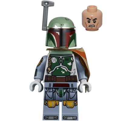 Boba Fett - Pauldron, Helmet, Jet Pack, Printed Arms and Legs, Clone Head