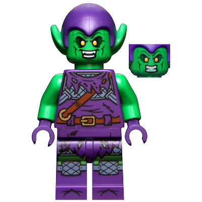 Green Goblin - Bright Green, Dark Purple Outfit