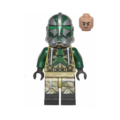 Clone Commander Gree (Gray Lines on Legs)