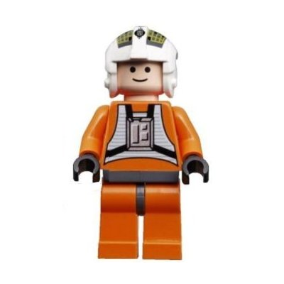 Rebel Pilot Y-wing (Jon "Dutch" Vander, Gold Leader) - Light Nougat Head