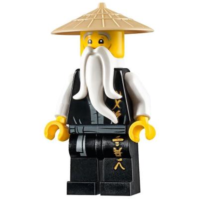 Master Wu with Gold Lettering on Robes