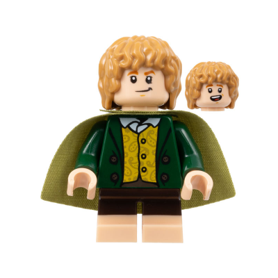 Meriadoc Brandybuck (Merry) - Medium Nougat Hair, Light Nougat Feet