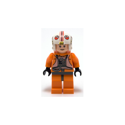 Luke Skywalker - Light Nougat, X-Wing Pilot Suit, Detailed Torso and Helmet