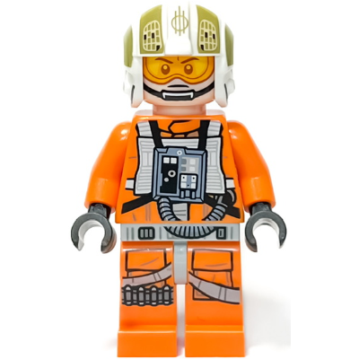 Rebel Pilot Y-wing (Jon 'Dutch' Vander, Gold Leader) - Printed Legs (75365)