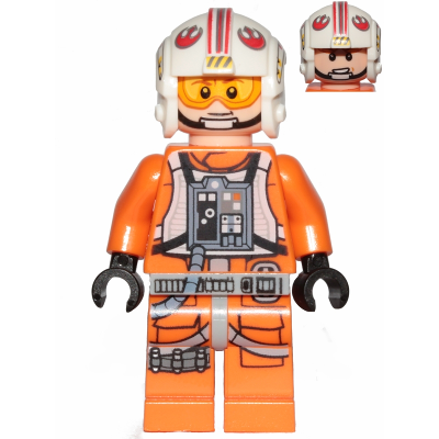 Luke Skywalker (Pilot, Printed Legs, Visor Up / Down)