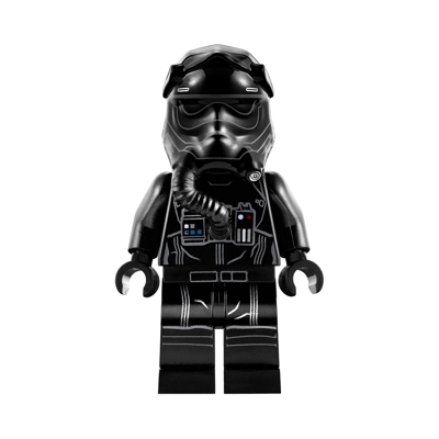 First Order TIE Pilot, Three White Lines on Helmet