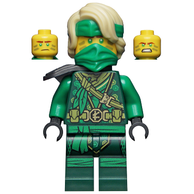 Lloyd - The Island, Mask and Hair with Bandana, Armor Shoulder Pad