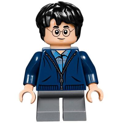 Harry Potter, Dark Blue Jacket with Zipper, Short Legs