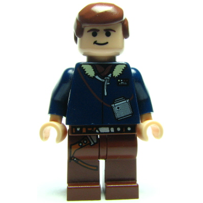 Han Solo - Light Nougat, Reddish Brown Legs with Holster