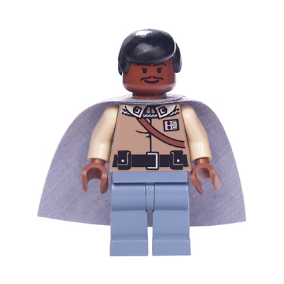 Lando Calrissian, Sand Blue Cape, Sand Blue Legs