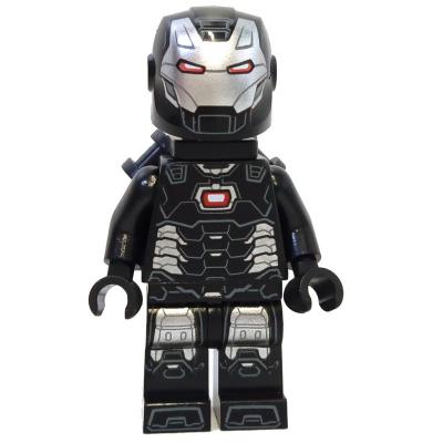 War Machine, Black Outfit with Neck Bracket