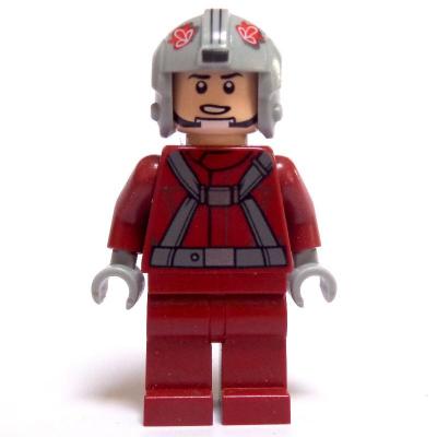 T-16 Skyhopper Pilot, Dark Red Outfit