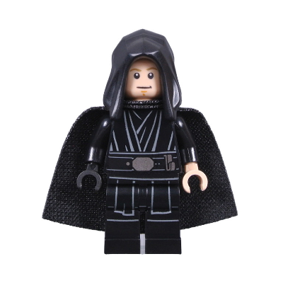 Luke Skywalker, Jedi Master (Black Hood & Cape)