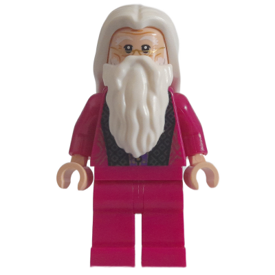 Albus Dumbledore, Magenta Robe, Plain Legs