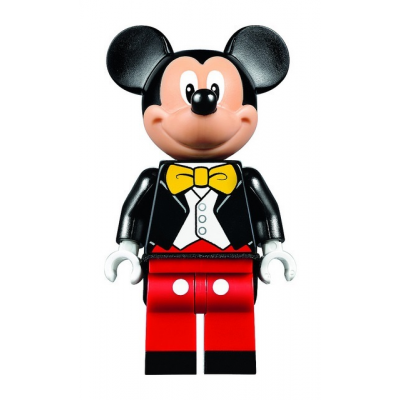 Mickey Mouse, Tuxedo Jacket, Yellow Bow Tie