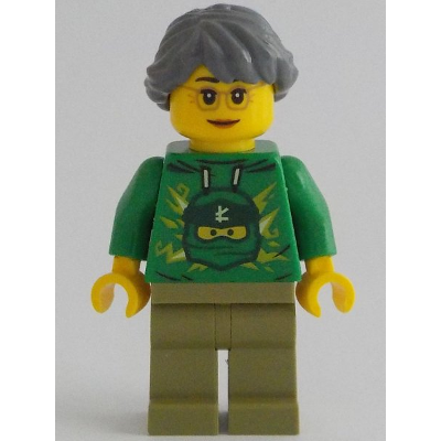 Misako - Green Hoodie