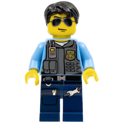 Police - LEGO City Undercover Elite Police Officer 5