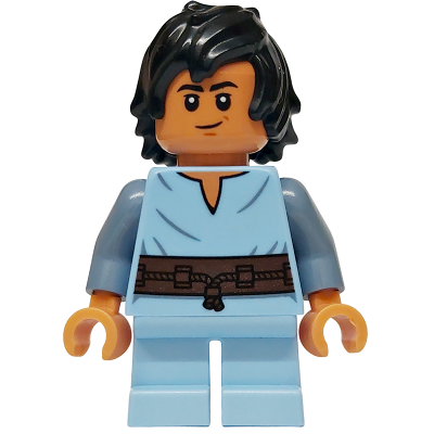 Boba Fett, Young - Bright Light Blue Shirt