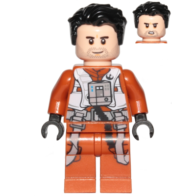 Poe Dameron (Pilot Jumpsuit, Hair Swept Left Tousled)