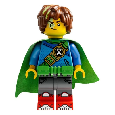 Mateo - Bright Green Utility Belt and Cape (71460,  71469)