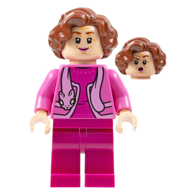 Professor Dolores Umbridge, Dark Pink Jacket with Cat Scarf