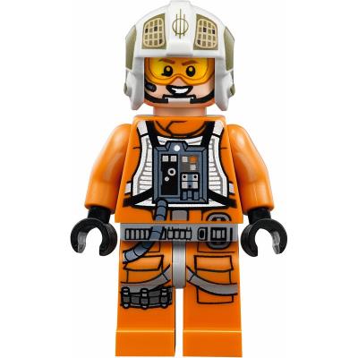 Dutch Vander / Rebel Pilot Y-wing, Printed Legs, Visor