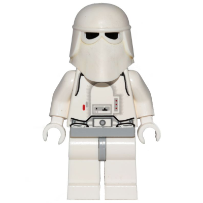 Snowtrooper, Light Bluish Gray Hips, White Hands (Hoth Stormtrooper)