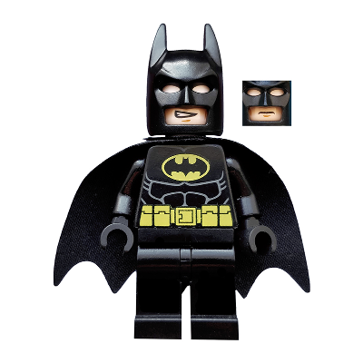 Batman - Black Suit with Yellow Belt and Crest (Type 2 Cowl)