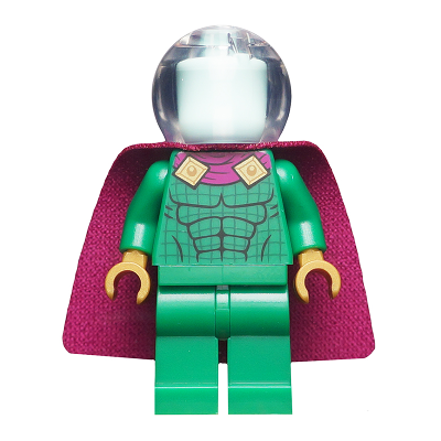 Mysterio - Light Aqua Head, Trans-Clear Helmet