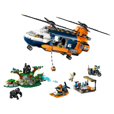60437 Dschungelforscher-Hubschrauber